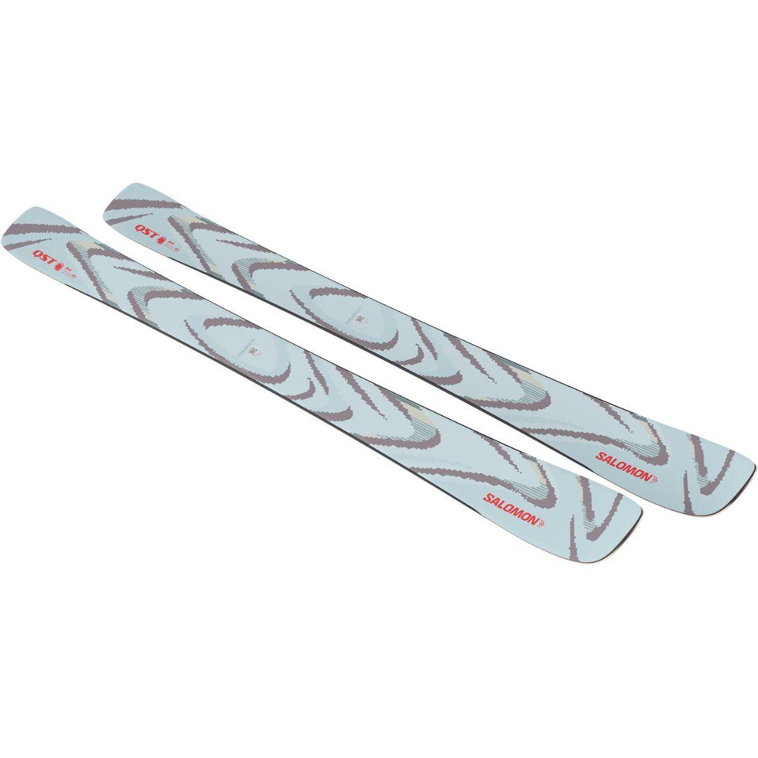 Salomon QST 94 Iced Aqua Freeride Skis 2026